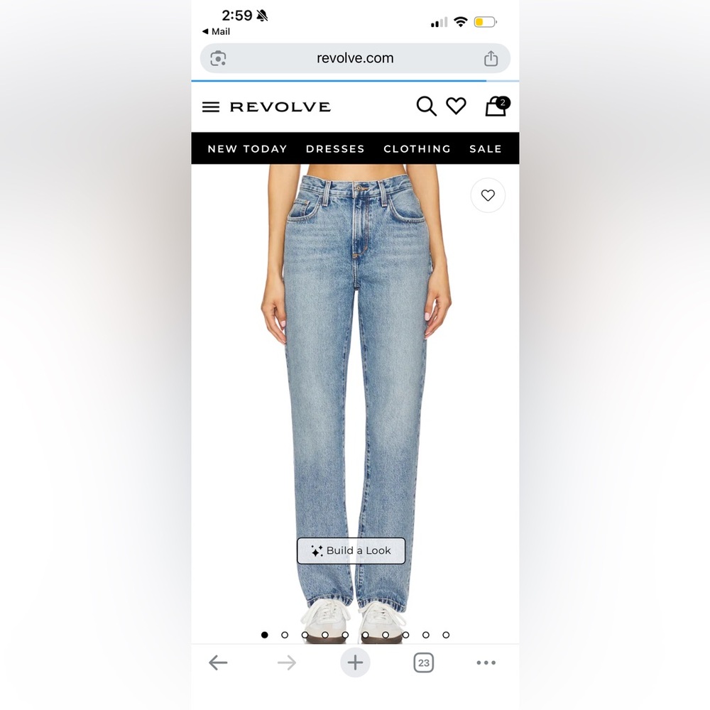 Favorite Daughter |  MIKAELA LOW SLUNG LONG SLIM STRAIGHT Size 30